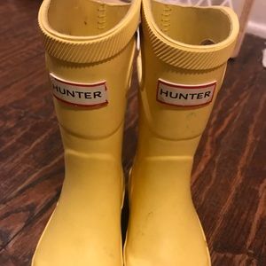 Size 5 toddler Hunter boots